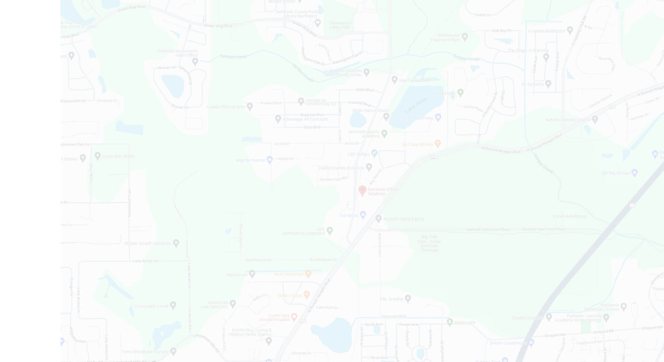 Google map entry for Seminole Office Solutions