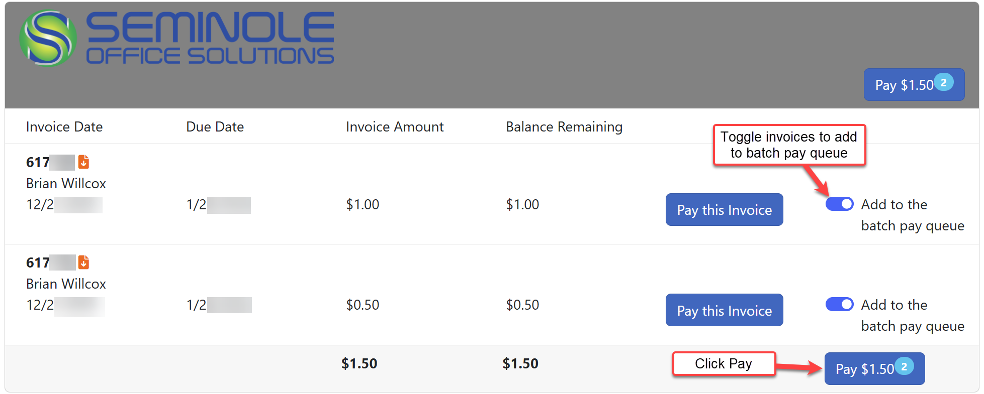 SmartPay Instructions